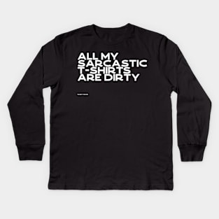 Except this one Kids Long Sleeve T-Shirt